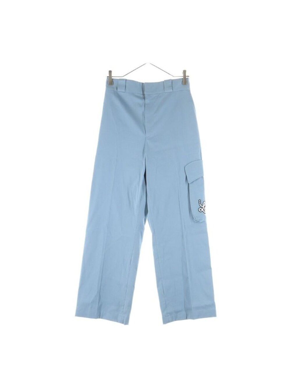 Louis Vuitton Cotton Cargo Pants LV Logo Chino Blue